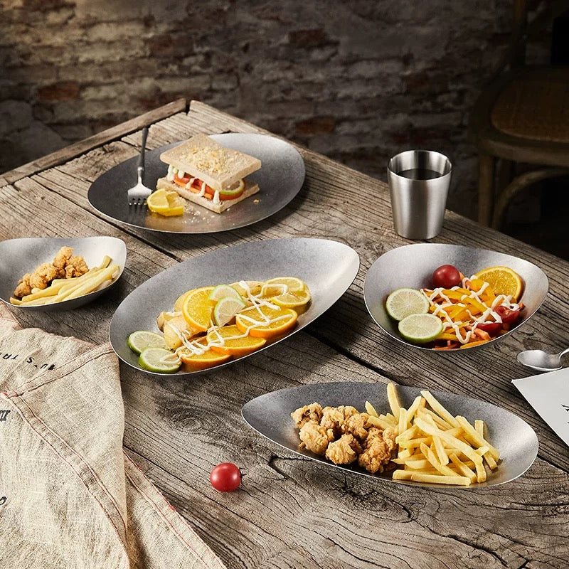 Conical deep fish plate