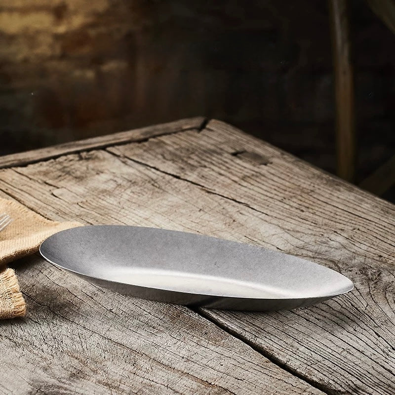 Conical deep fish plate